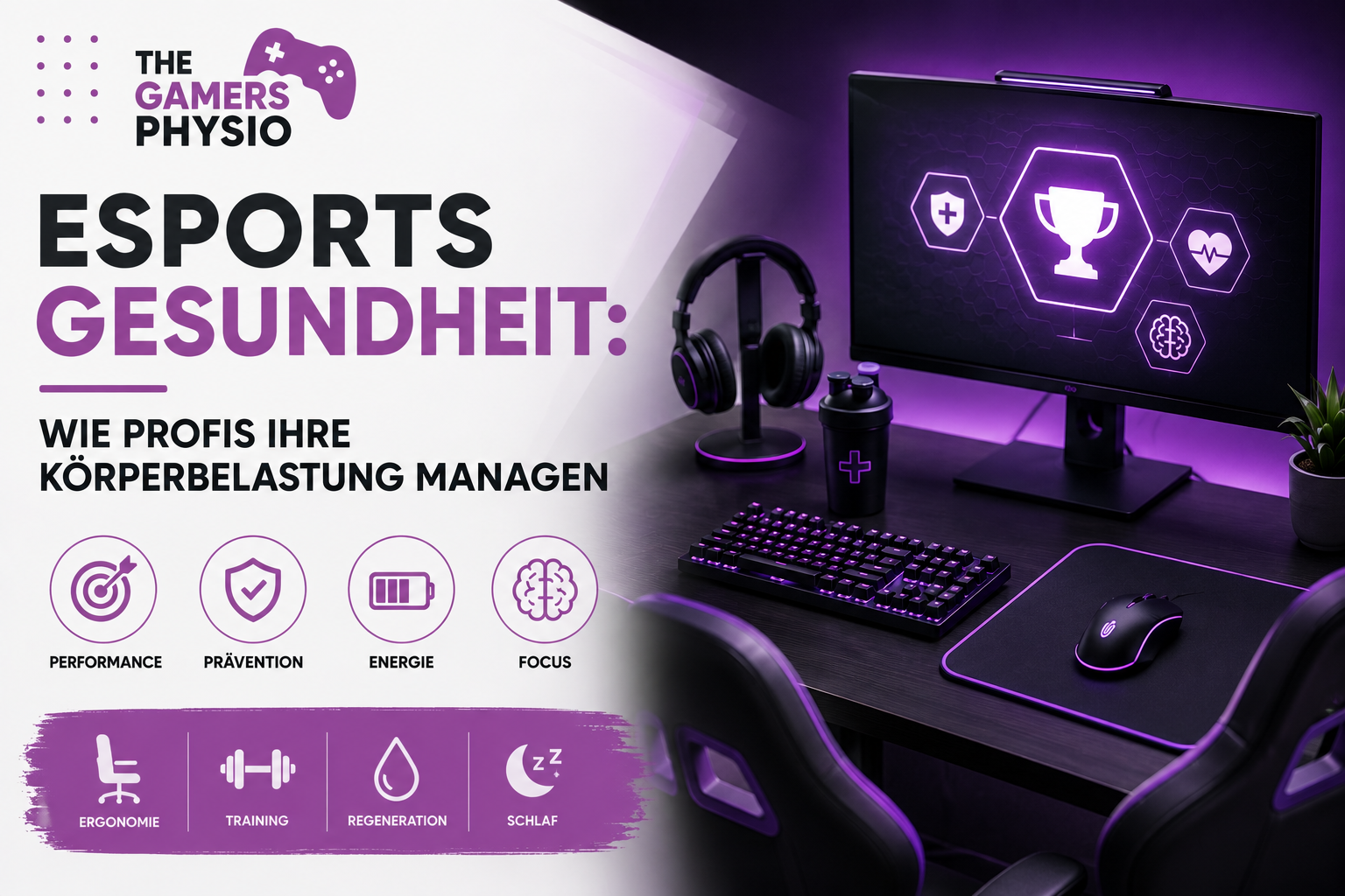 Esports Gesundheit: Wie Profis ihre Körperbelastung managen